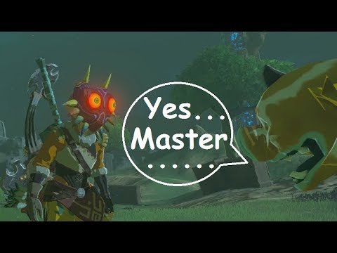Majora Link Wants to Play with the Golden Monsters!!! (Master Mode) Zelda BotW