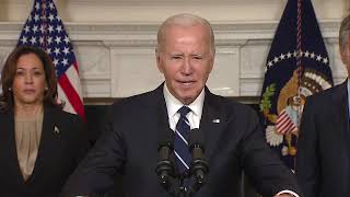 Biden calls Hamas attack act of ‘pure unadulterated evil’