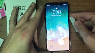 How to apply a temper glass on iphone x