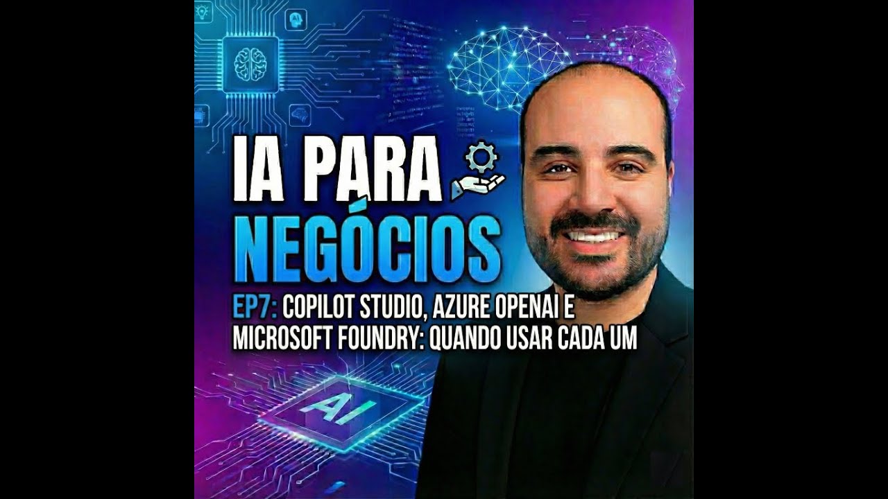 EP7: Copilot Studio vs Azure OpenAI vs Foundry: Quando Usar Cada Um