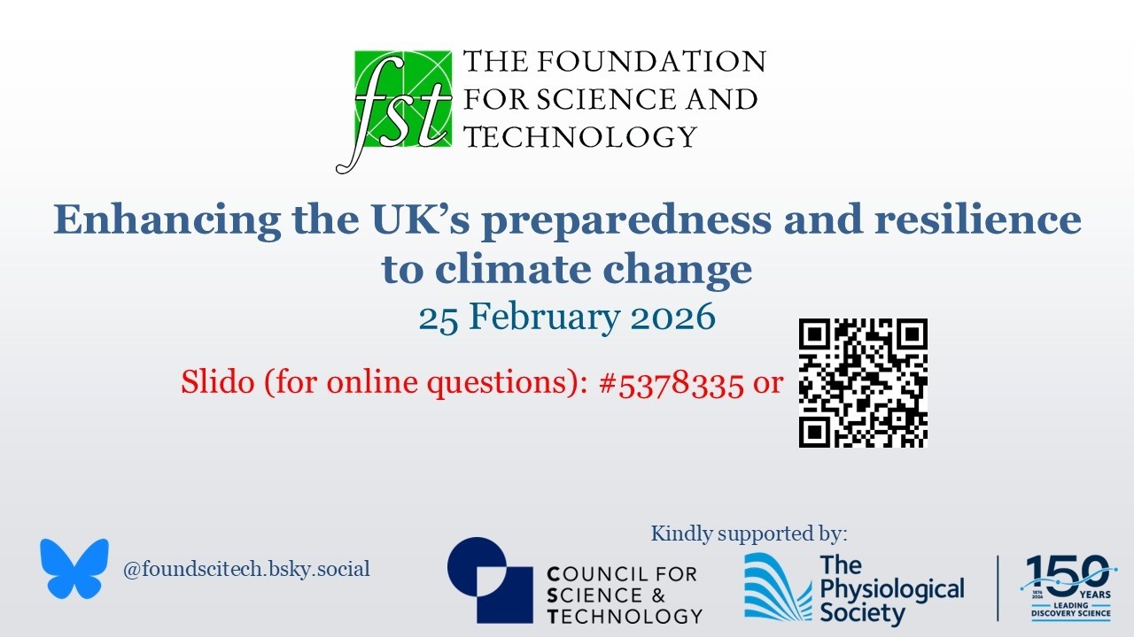 Enhancing the UK’s preparedness and resilience to climate change