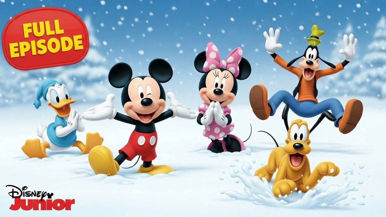 Mickey Mouse & Friends Snowy Winter Playtime | Nursery Rhymes for Kids