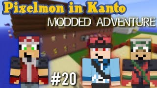 Cinnabar Pokemon Mansion - Pixelmon In Kanto Minecraft Map Ep. 20