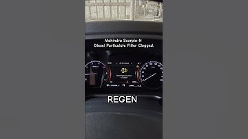 Mahindra Scorpio-N DPF Clogged REGEN Process || #youtube #shorts #mahindra #scorpion #automobile
