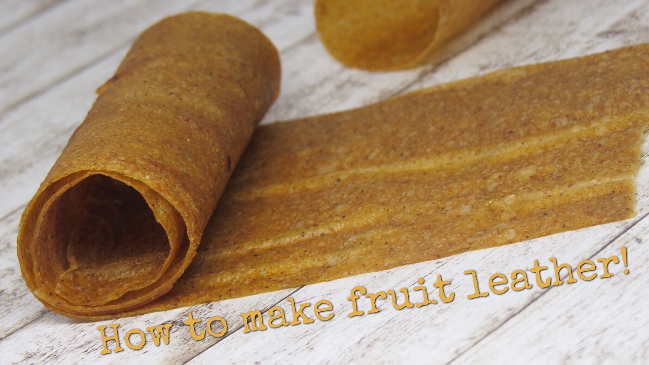 How to make fruit leather YouTube