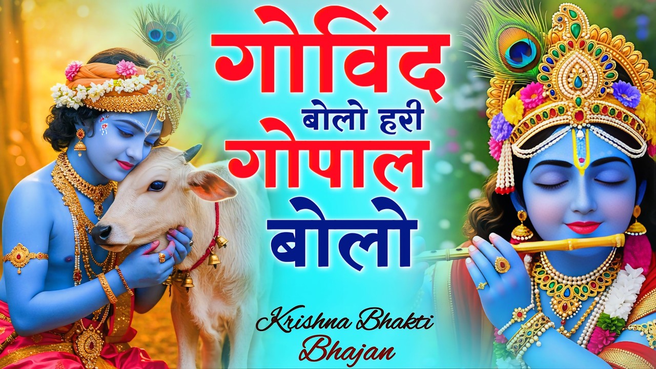 गोविंद बोलो हरी गोपाल बोलो | कृष्ण भजन | Govind Bolo Hari Gopal Bolo | Krishan Dhun Bhajan 2026
