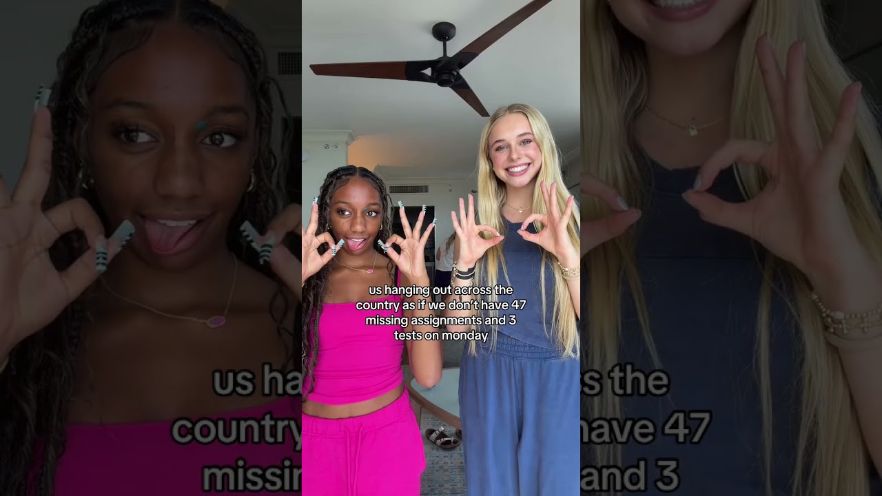 school can wait izabelamarie #foryou #relatable #school #bestfriends #vacation