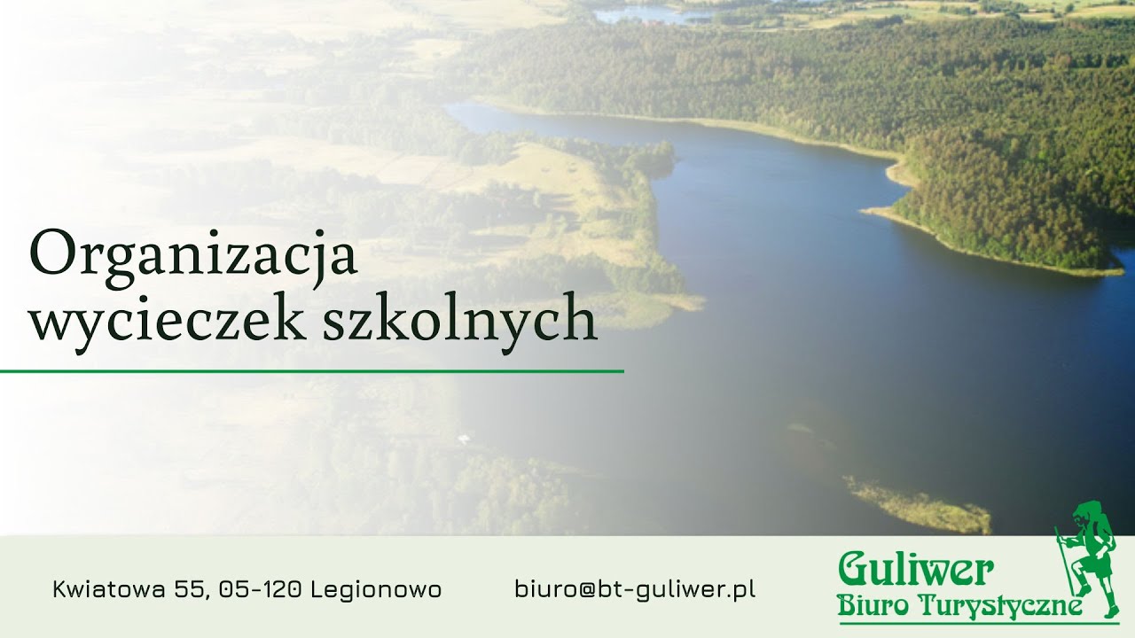 Biuro turystyczne Legionowo Guliwer - YouTube