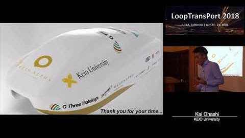 Kai Ohashi: "Position and Velocity Control of Keio Alpha Pod for Hyperloop Competition"