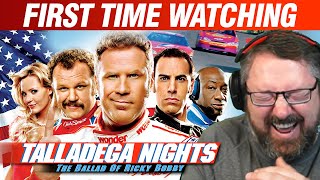 Talladega Nights - The Ballad of Ricky Bobby | First Time Watching | Movie Reaction #willferrel