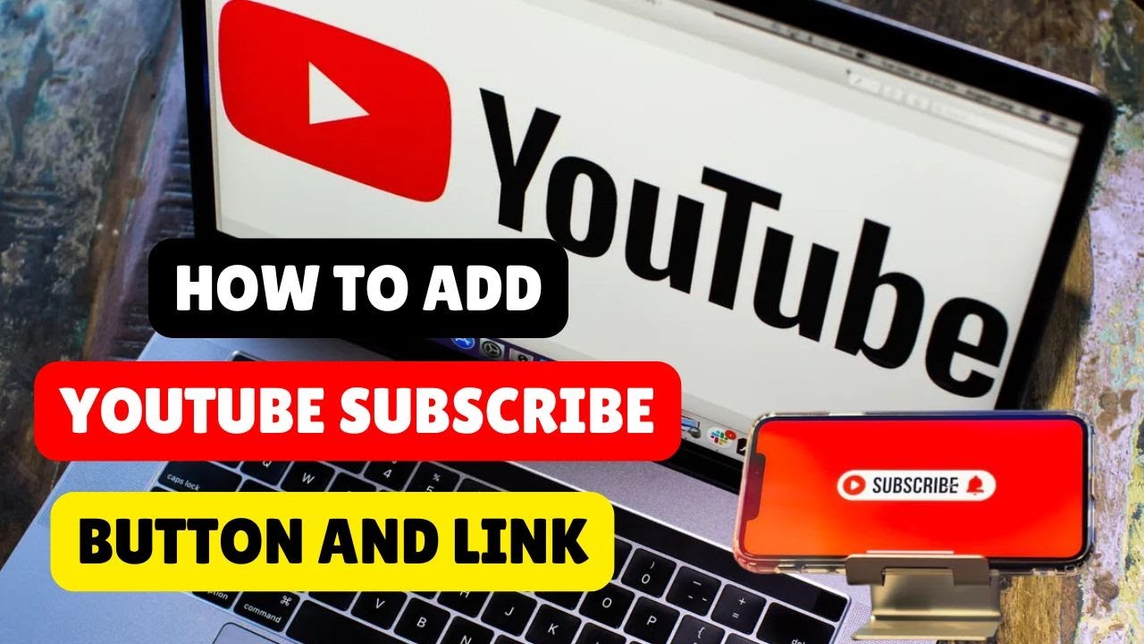 How to add a subscribe button to youtube video | youtube subscribe ...