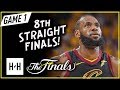 LeBron James Full Game 1 Highlights vs Warriors 2018 NBA Finals - 51 Pts, 8 Ast, 8 Reb