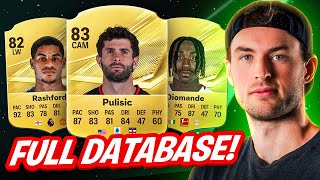 The FC27 Player Ratings Database!