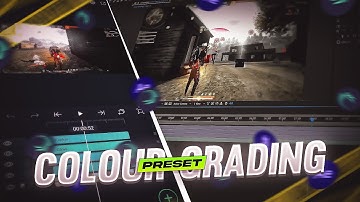 Free Fire Montage Colour Grading Preset For Alight Motion And After Effects | Color Grading Preset