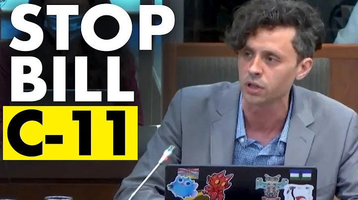 My opening statement opposing Bill C-11, the awful...