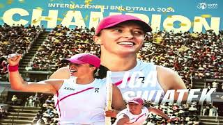 I.Swiatek 2:0 A.Sabalenka WTA 1000 Roma Final