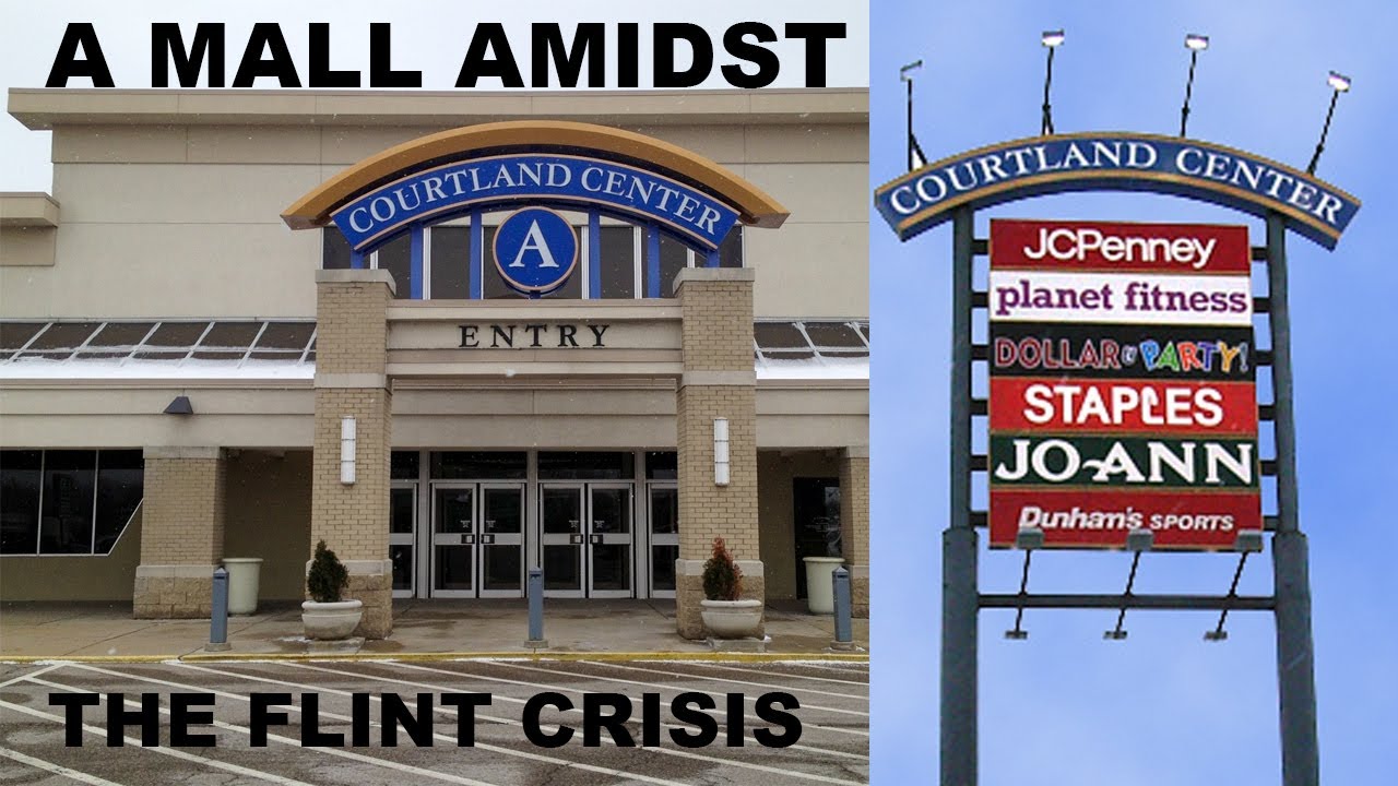 КОРТЛЕНД-ЦЕНТР, БЕРТОН, МИЧИГАН — ТОРГОВЫЙ ЦЕНТР, ЗАСТРЯВШИЙ ВО ВРЕМЯ ЭКОНОМИЧЕСКОГО КРИЗИСА В ВО...