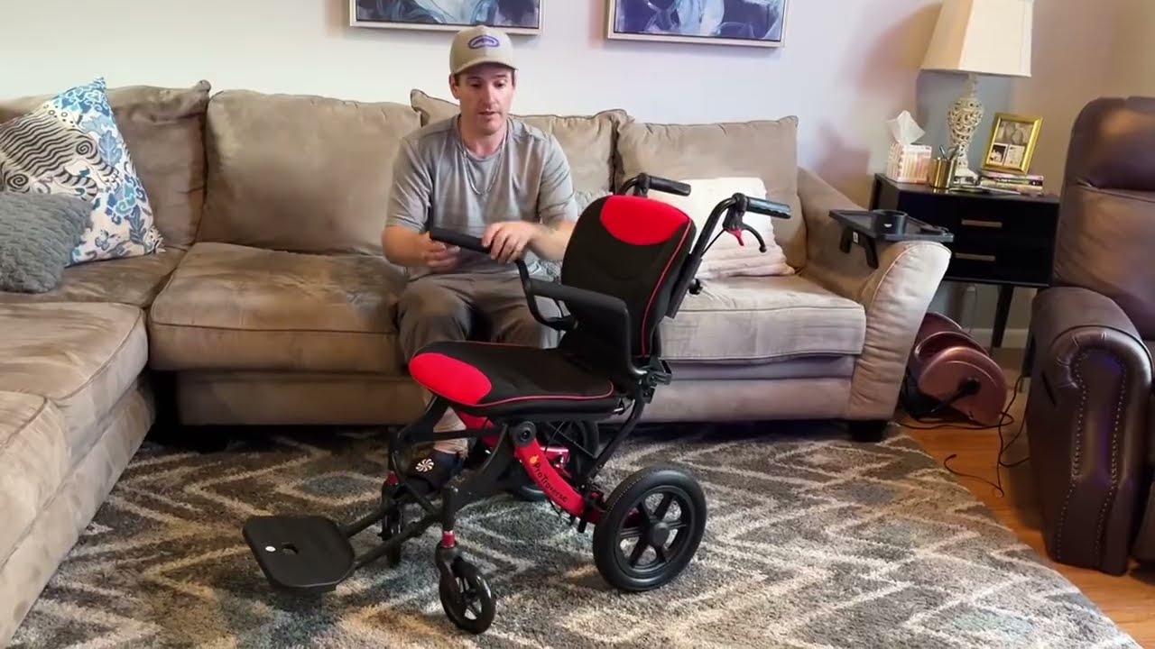 Smooth & Stable | ProTraverse Lightweight Foldable Wheelchair Review