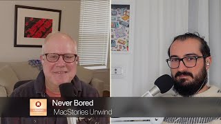Never Bored | MacStories Unwind
This week on Unwind, John makes a Kuzu discovery that may amuse Italian listeners, we explore bars and aperitivo, and we share a music and TV show pick, along with a great deal.
Links and Show Notes:
Unplugged
- Follow-Up:
- Kuzu vs. Kudzu – https://www.southernfoodways.org/making-kuzu-out-of-kudzu/
Bars, Coffee Shops, and Bottle Shops:
- Understanding Italian Coffee Culture – https://anticosoleitaly.com/understanding-italian-coffee-culture/
- Aperitivo: A Beginners Guide to an Italian Tradition – https://www.tuscanynowandmore.com/discover-italy/wine-other-italian-drinks/what-aperitivo-beginners-guide-classic-italian-tradition
- Classic Aperol Spritz Recipe – https://cookieandkate.com/classic-aperol-spritz-recipe/
- A decent definition of a bottle shop – https://dictionary.cambridge.org/us/dictionary/english/bottle-shop
Picks
- Federico’s Pick:
- Forgiving Spree – https://apple.co/4hlorn0 by Slowly Slowly – https://apple.co/3EF3oNC
- John’s Pick:
- Prime Target – https://apple.co/4hEBOhU on Apple TV+
- Prime Target review – this stylish thriller is like *Good Will Hunting* meets *The Bourne Identity* – https://www.theguardian.com/tv-and-radio/2025/jan/22/prime-target-review-leo-woodall-apple-tv-thriller
Unwind Deal
- Jack Ryan – https://tv.apple.com/us/boxset/umc.cmr.its.se.3weue1avnuk9ana1qpwaodesw?showId=umc.cmc.5z89t1dbhzwkjojkwubqoo8gm&at=1001l3bhP&ct=unwind-deals
Follow us on Mastodon
- MacStories – https://mastodon.macstories.net/@macstories
- Federico Viticci – https://mastodon.macstories.net/@viticci
- John Voorhees – https://mastodon.macstories.net/@johnvoorhees
Follow us on Bluesky
- MacStories Unwind – https://bsky.app/profile/unwind.macstories.net
- MacStories – https://bsky.app/profile/macstories.net
- Federico Viticci – https://bsky.app/profile/viticci.macstories.net
- John Voorhees – https://bsky.app/profile/johnvoorhees.macstories.net
Affiliate Linking Policy: https://www.macstories.net/privacy-policy/
Timestamps
00:00:00 Never Bored
00:01:21 Kuzu and Kudzu
00:04:43 Bars and Coffee Shops
00:13:27 Forgiving Spree by Slowly Slowly
00:17:16 Prime Target
00:20:00 Unwind Deal: Jack Ryan Never Bored | MacStories Unwind