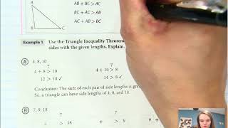 7.3 Triangle Inequalities Part 1