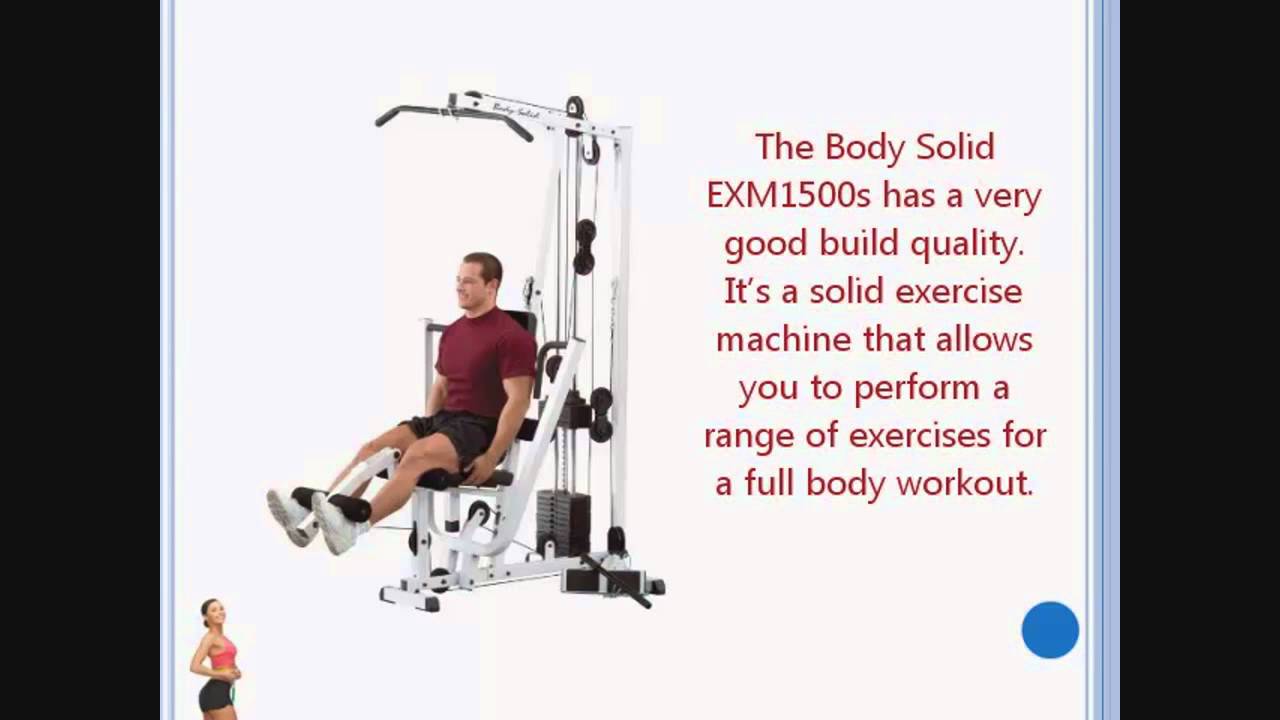 Body Solid Exm1500s Exercise Manual