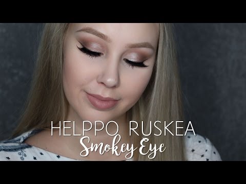 Video: Smokey Eye: Ruskea Musta Smokey Eye Tutorial