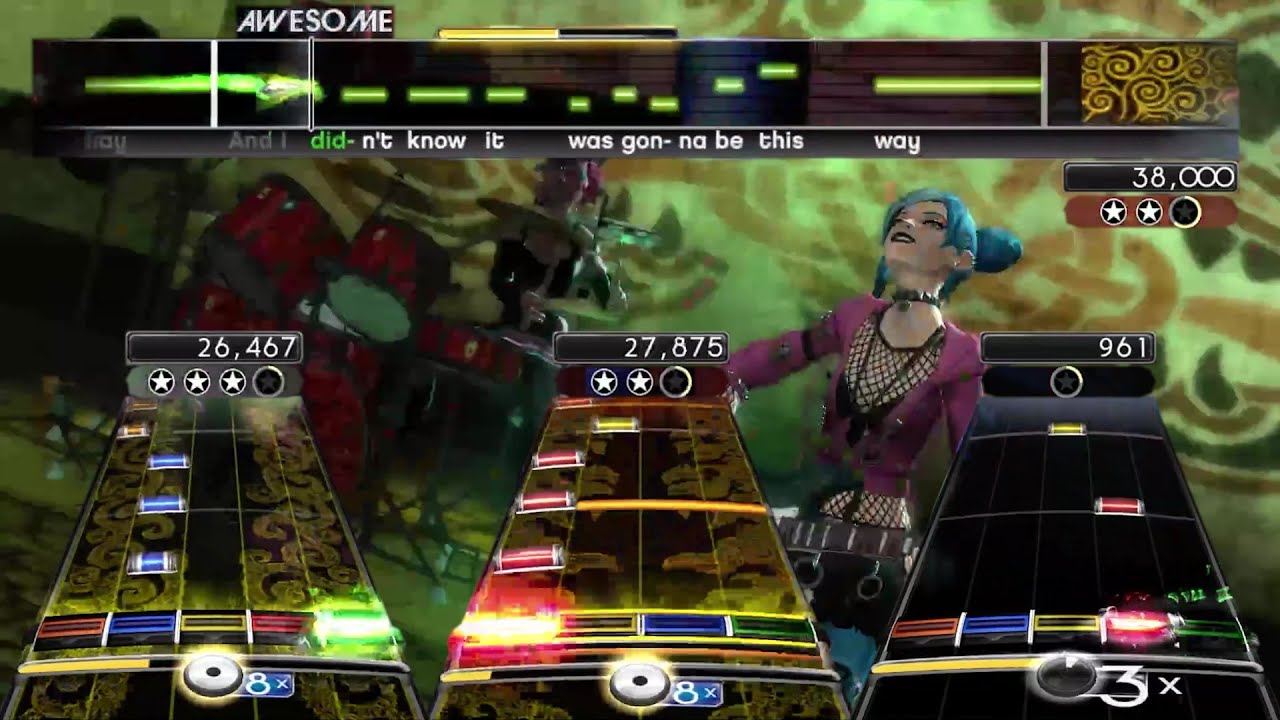 Rock Band 2 RBN - "Angel Lust” by Fake Shark-Real Zombie! - Expert OMBFC 