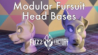 Introducing The Modular Fursuit Head Base