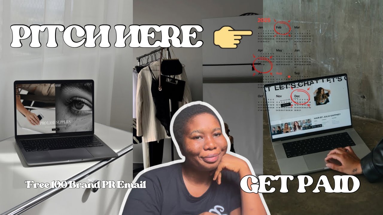 The Best Time To Pitch Brands (For PAID PR Deals!) + Free 100 PR Email List!