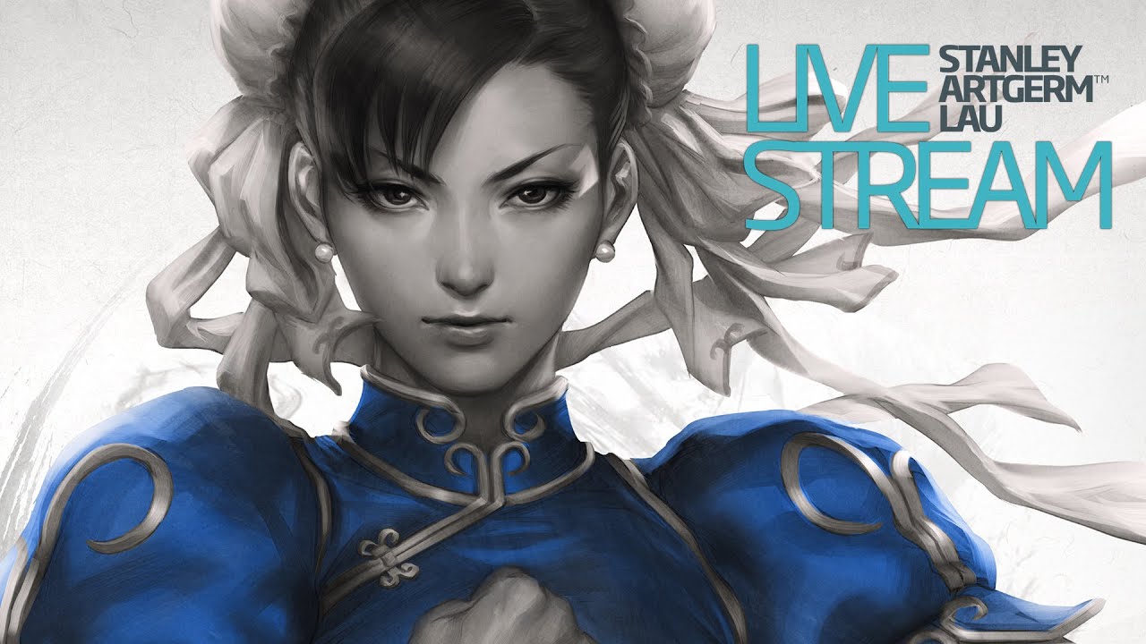 artgerm instagram Chunli Fury Portrait how to progam
