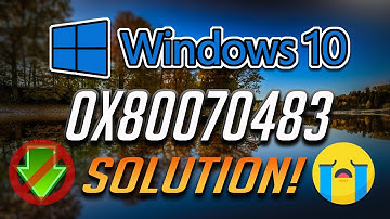 How to Fix Windows Update Error 0x80070483 in Windows 10 [Tutorial] 2025