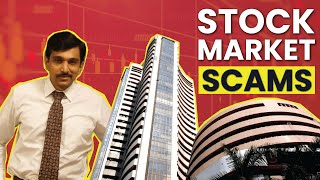 BIGGEST SCAMS IN THE STOCK MARKET | Top 3 Stock Market Scams | शेयर बाजार Scams | Dstreet Finance