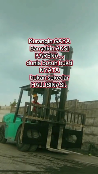 #fyp #operatormuda #shorts #operatorforklift #foryou #forklift #alatberat @agungsella5066