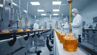 inside the high tech honey production process liquid gold