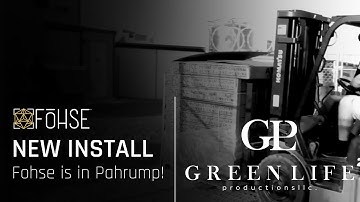 Green Life Productions, First Update Under Fohse LED Grow Lights