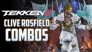 Tekken 8 - Clive Rosfield Combos @ChaosProductionsInc