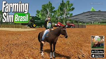 Farming Sim Brasil (Major update) Gameplay Android & IOS
