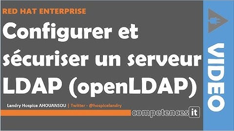 161# Configurer et sécuriser un serveur openLDAP #openldap #rhcsa #rhce