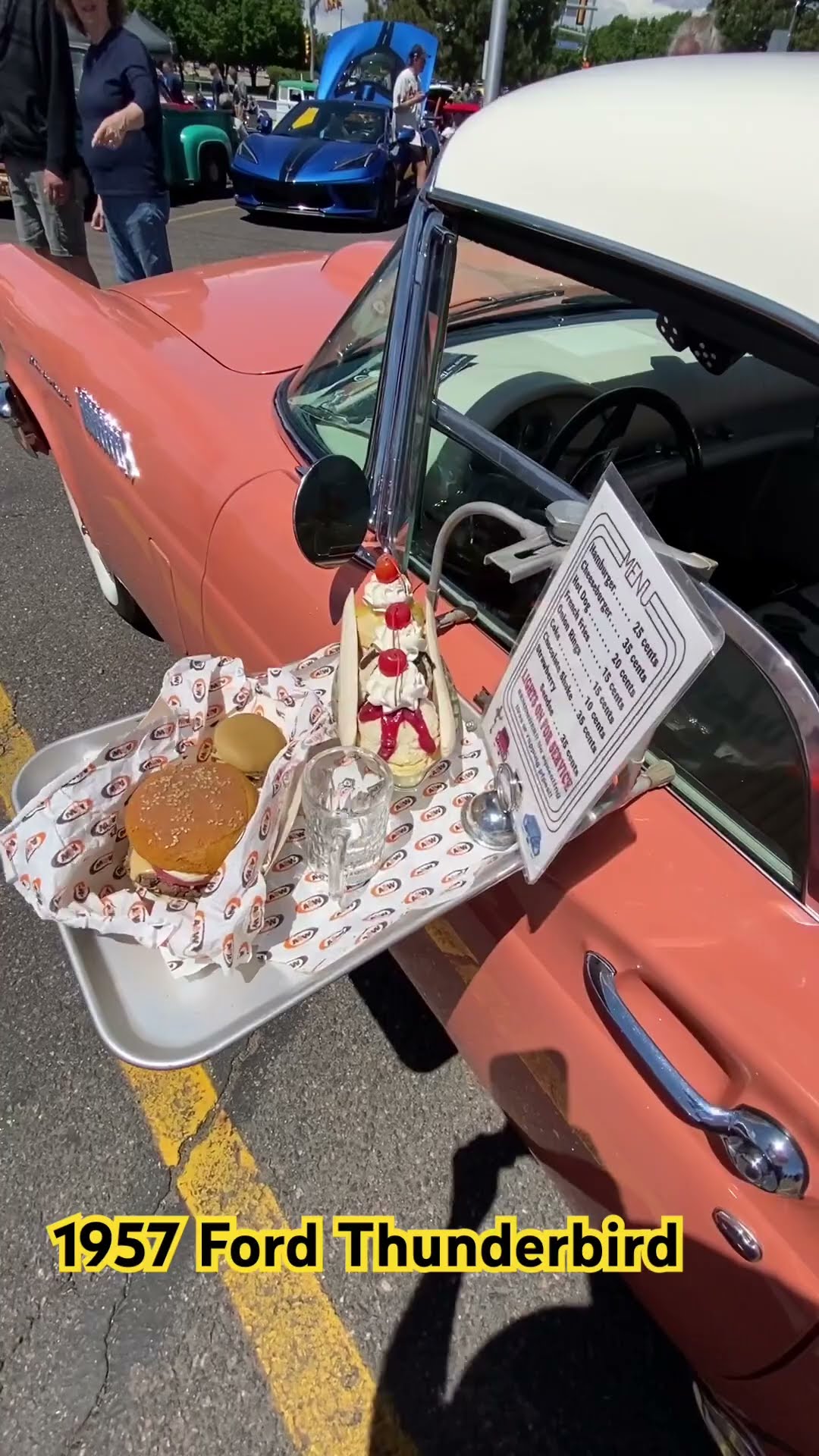 1957 Ford Thunderbird Broomfield Plaza Car Show Memorial Day weekend