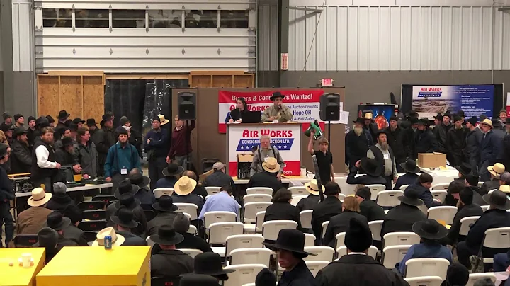 Auctioneer Les Longenecker selling at 30th Annual ...