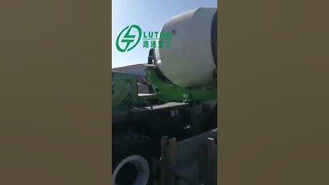 LUTON 1.8m3 self loading mixer truck  ,fast working with concrete output 9m3/hour