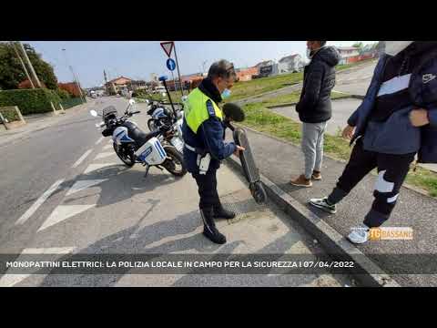 MONOPATTINI ELETTRICI: LA POLIZIA LOCALE IN CAMPO PER LA SICUREZZA | 07/04/2022