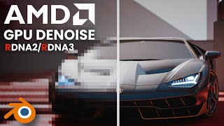 How to Enable AMD GPU Denoise | Blender 4.1