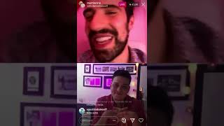 vivo Martin Cirio con Damián Bake off || Instagram Live 24/6/20
