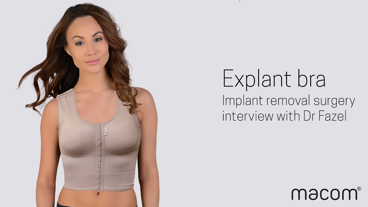 macom® talks breast explant surgery and new Explant bra with Dr Maisam  Fazel 