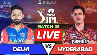 Live SRH vs DC IPL 2024 Match | Delhi vs Hyderabad Live Match Score | IPL Live Score & Commentary