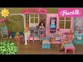 Barbie Story: Skipper and Chelsea Sleepover in Barbie New Close and Go Barbie House and Pool