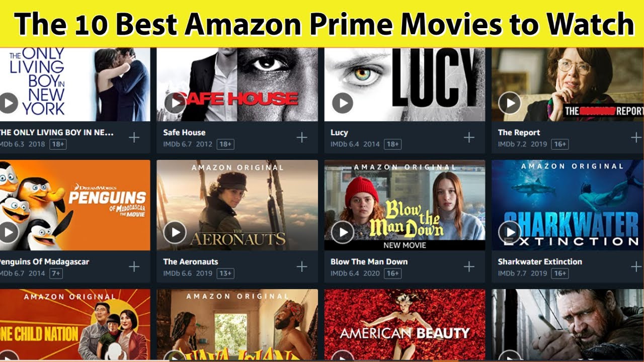 The 10 Best Amazon Prime Movies to Watch YouTube