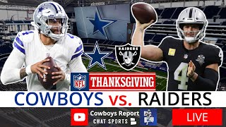 Cowboys vs. Raiders Live Streaming Scoreboard, Play-By-Play, Highlights & Stats | NFL Week 12