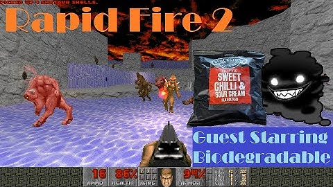 Doom 2: Rapid Fire 2 by jazzmaster9 - UV 1st try - 6 maps in 6 days - guest starring Biodegradable